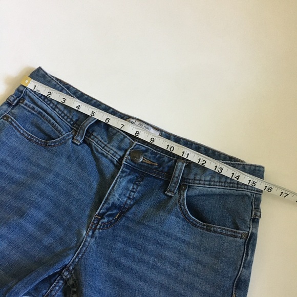 Free People Skinny Jean Womens 28 Distressed Fray Hem - Picture 8 of 12